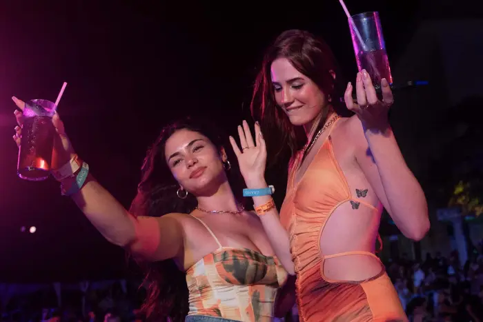 Mandala Beach Night Cancun
